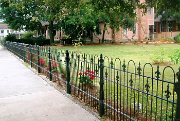 Металлическое ограждение сварное
